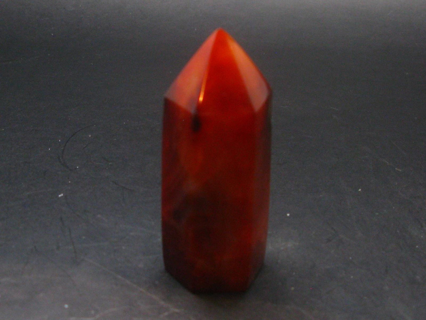 Carnelian Agate Obelisk From Madagascar - 2.9"