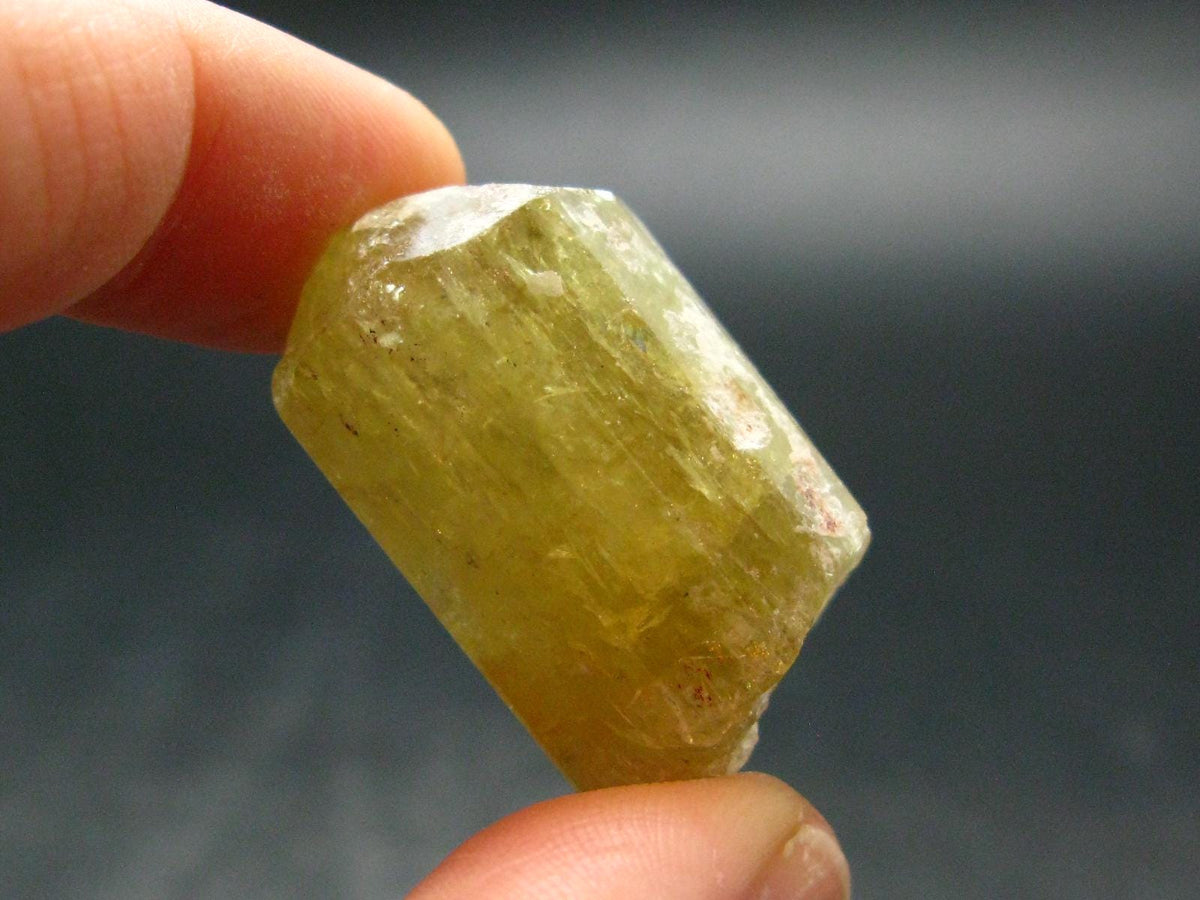 Large Gold Apatite Crysatl from Mexico - 23.71 Grams - 1.3"