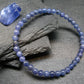 Tanzanite Genuine Bracelet ~ 7 Inches ~ 5mm Round Beads