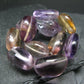 Ametrine Genuine Bracelet ~ 7 Inches ~ 18mm Tumbled Beads