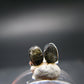 Phenakite Phenacite Stud Earrings From Brazil - 0.5" - 1.14 Grams