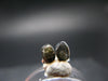 Phenakite Phenacite Stud Earrings From Brazil - 0.5" - 1.14 Grams