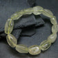 Libyan Tektite Glass Genuine Bracelet ~ 7 Inches ~ 15mm Tumbled Beads