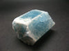 Aquamarine Blue Beryl Crystal From Brazil - 1.7"