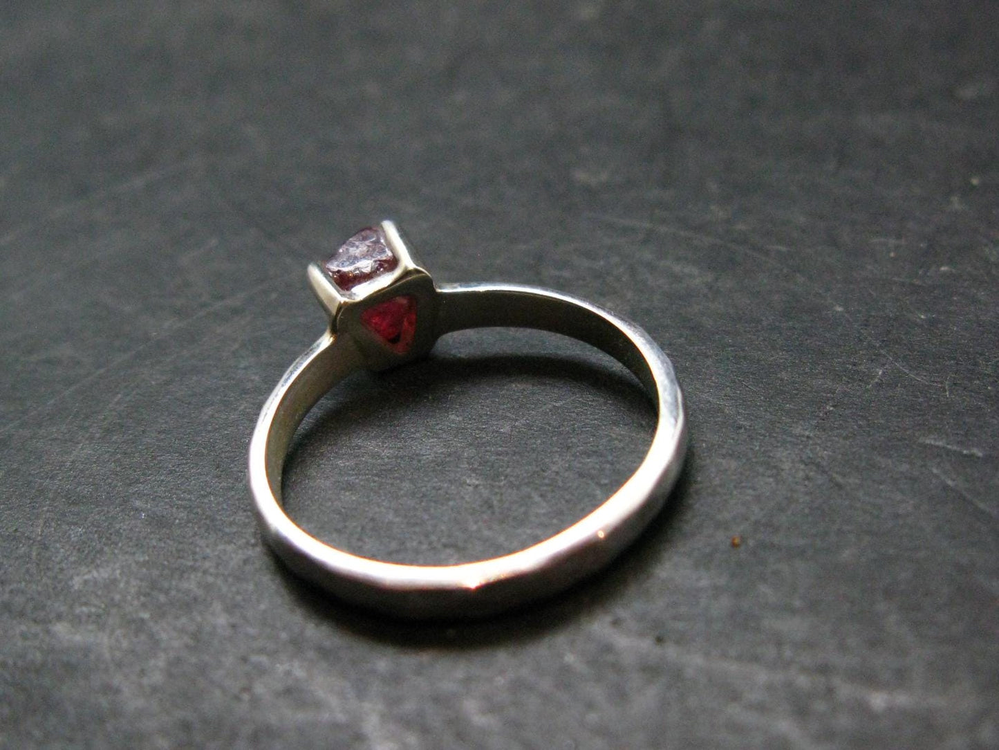 Spinel Ring From Tanzania - Size 7.5 - 2.05 Grams
