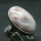 Natrolite Sterling Silver Ring From Indonesia - Size 8