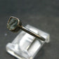 Cute Delicate Genuine Raw Aquamarine Gem Sterling Silver Ring - Size 8.25