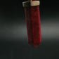 Thulite Silver Pendant From Norway - 1.8"