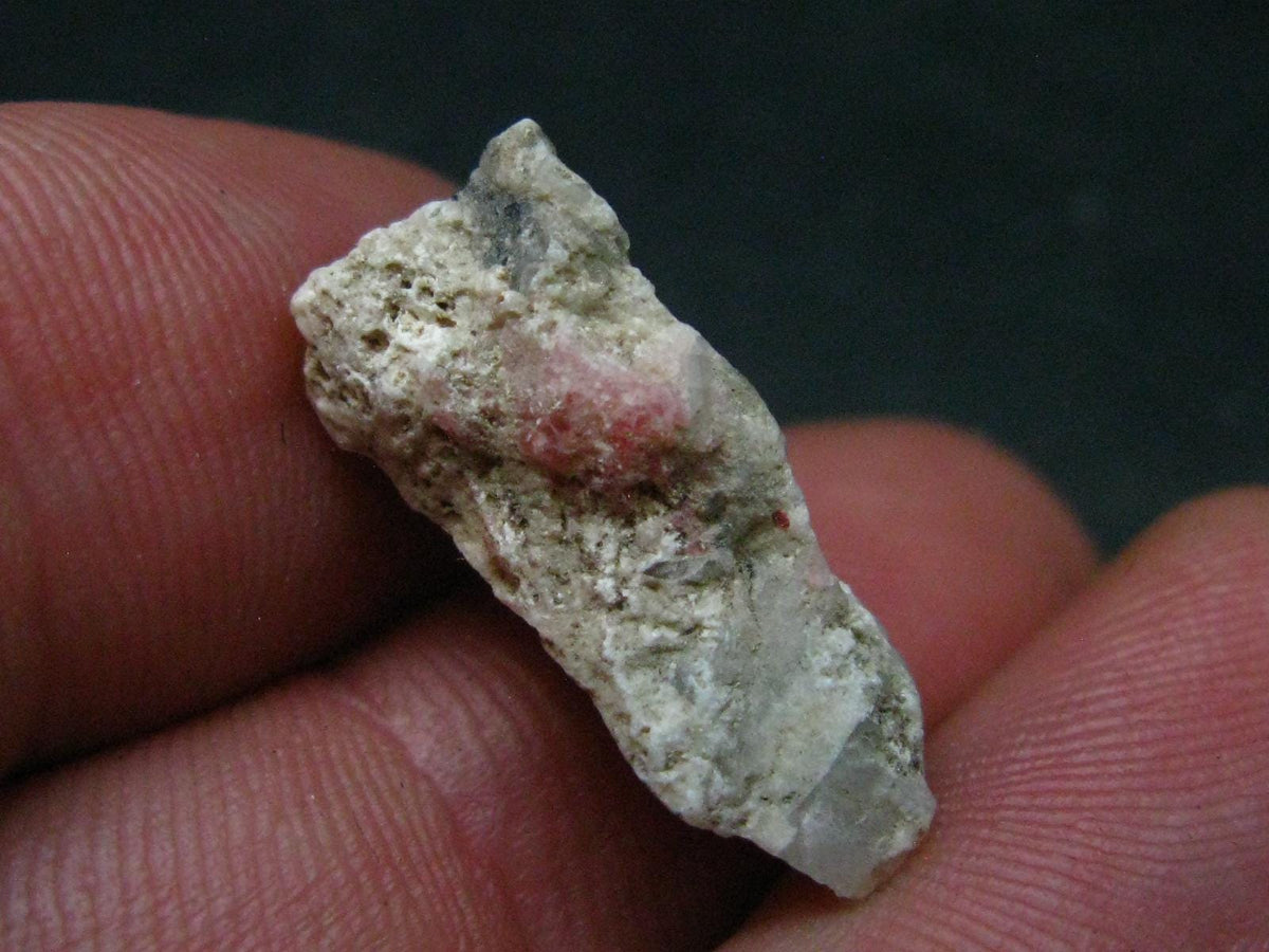Rare Pink Tugtupite Raw Piece From Greenland - 1.58 Grams - 0.8"