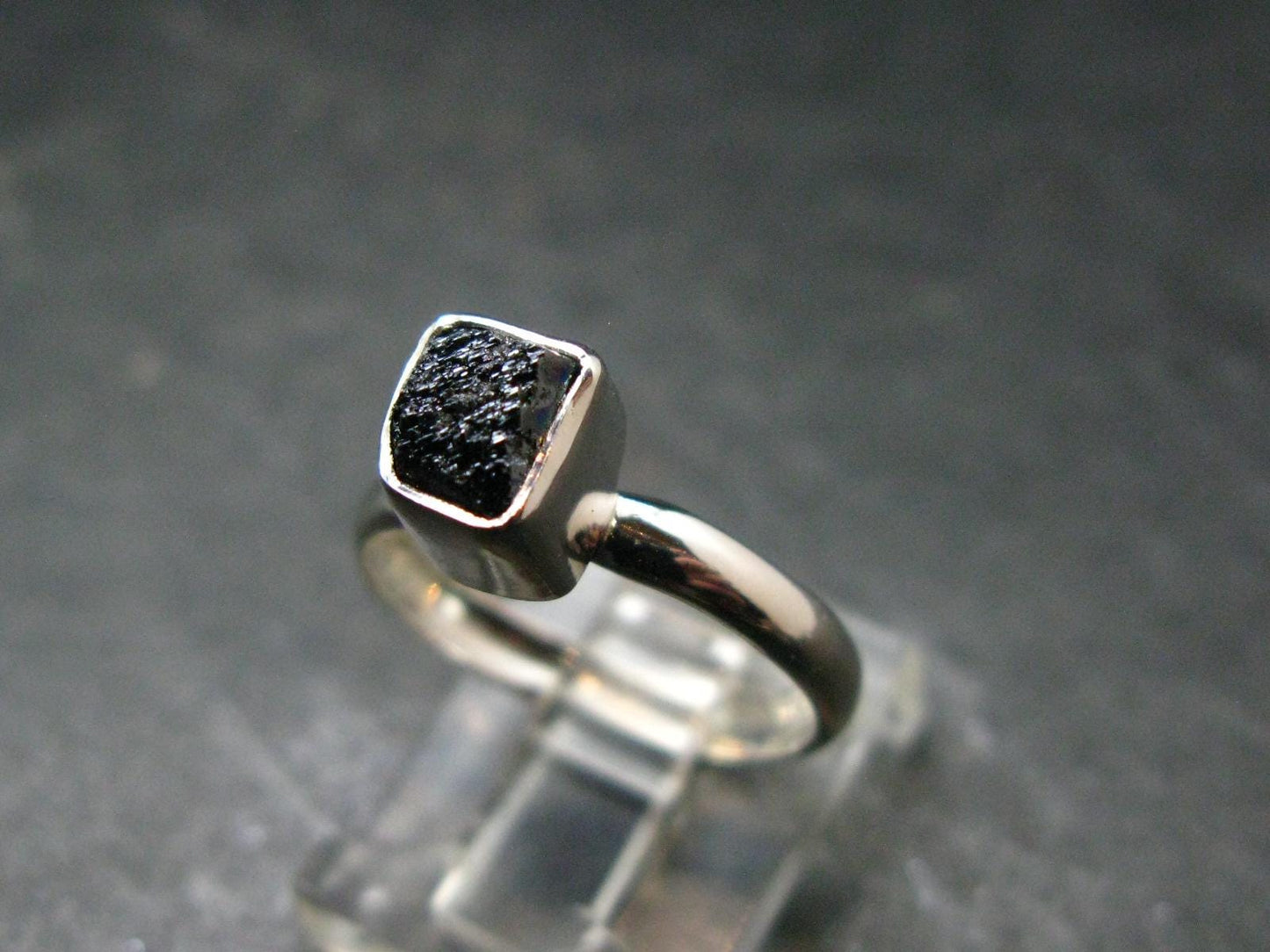Terminated Brookite Crystal Silver Ring From Arkansas - Size 6 - 2.07 Grams