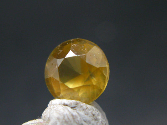Yellow Zircon Cut Gem From Africa - 2.19 Carats