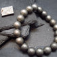 Meteorite Gibeon Genuine Bracelet ~ 7 Inches ~ 10mm Round Beads
