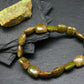 Gaspeite Genuine Bracelet ~ 7 Inches ~ 12mm Oval Beads