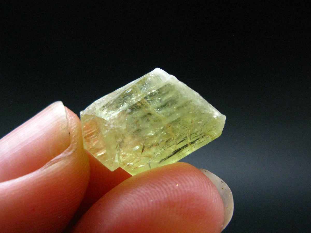Brazilianite Crystal From Brazil - 0.7" - 2.88 Grams