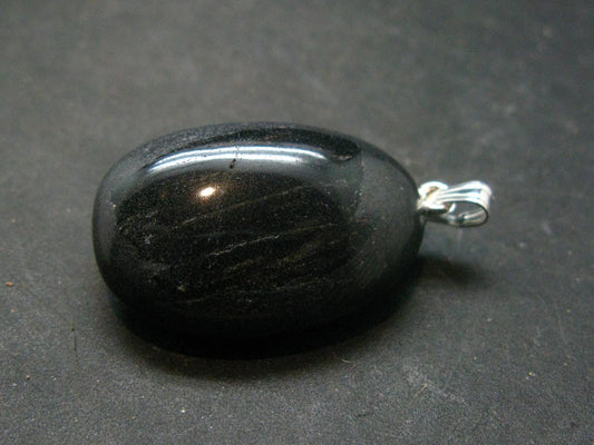 Rare ISUA Stone Silver Pendant From Greenland - 1.5" - 18.34 Grams