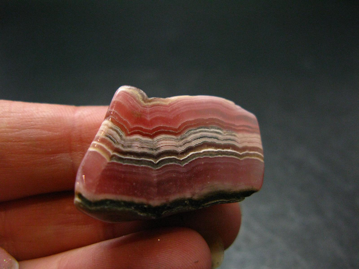 Rhodochrosite Stalactite From Argentina - 1.2" - 7.59 Grams