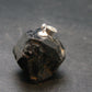 Sharp Black Melanite Andradite Garnet Silver Pendant From Mali - 1.0" - 11.09 Grams