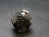 Sharp Black Melanite Andradite Garnet Silver Pendant From Mali - 1.0" - 11.09 Grams