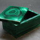 Rich Vibrant Green Malachite Box From Congo - 3.0" - 303.05 Grams
