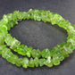Natural Gemmy Peridot Olivine Crystal Necklace from Pakistan - 17"