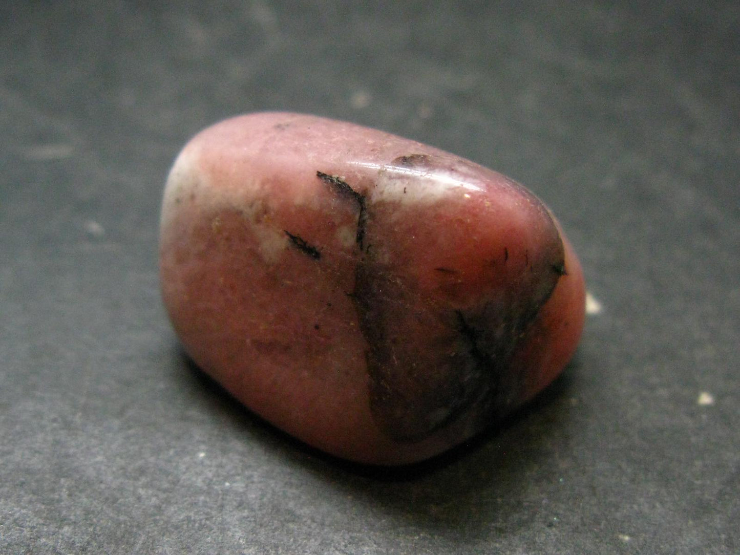 Rare Pink Petalite Tumbled Stone From Canada - 1.0" - 15.71 Grams