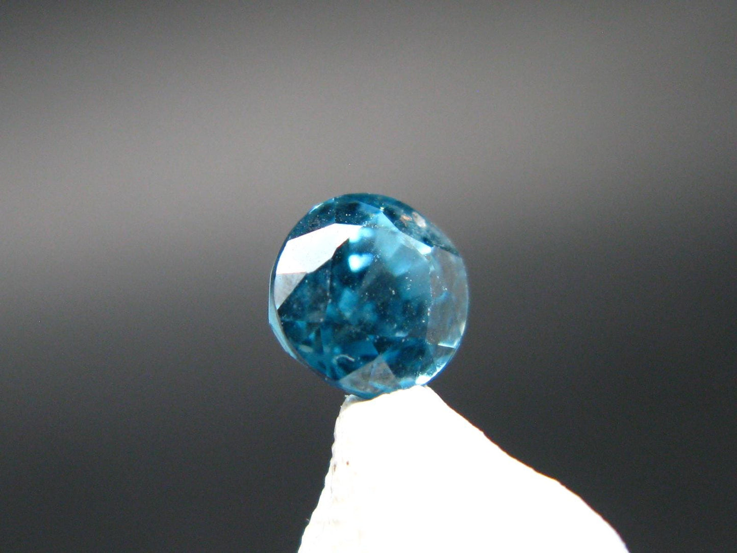 Gem Blue Zircon Cut Stone From Cambodia - 1.20 Carats