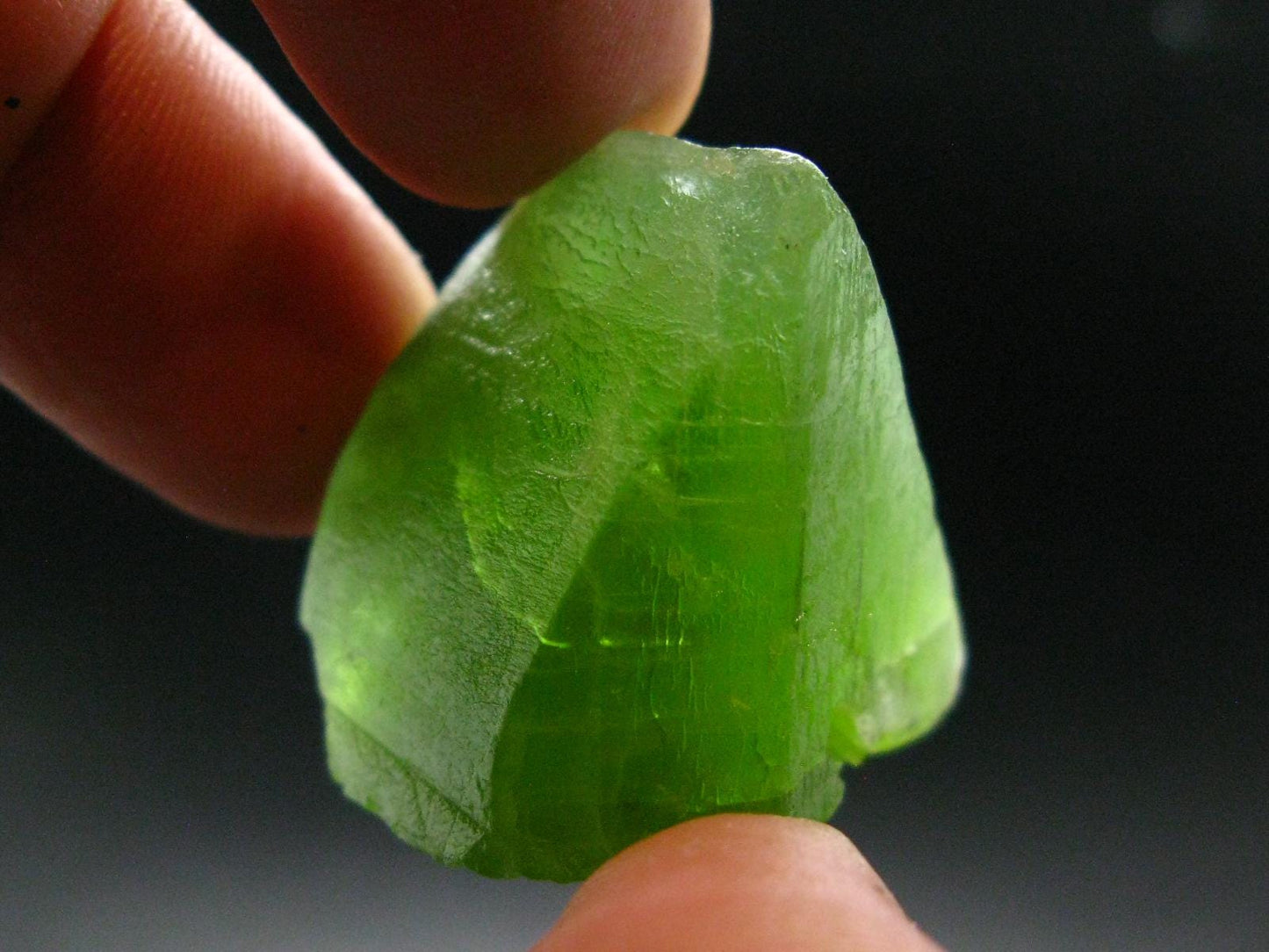 Huge 387 Carat Gem Peridot Olivine Cluster from Pakistan - 1.3"