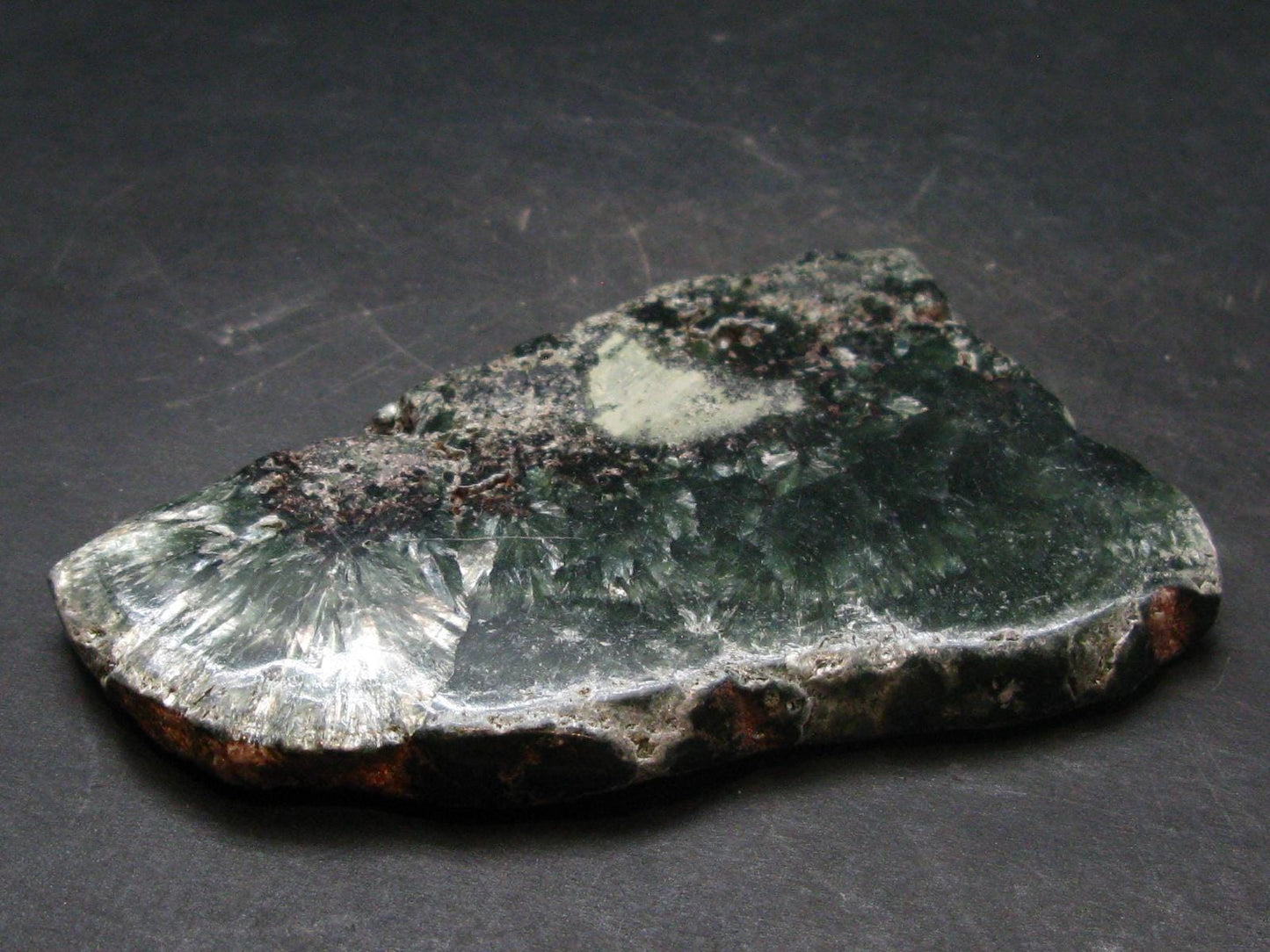 Nice Polished Seraphinite Clinochlore Stalactite Slab From Russia - 3.3" - 74.89 Grams