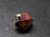 Rare Zircon Crystal Silver Pendant From Pakistan - 0.8" - 6.12 Grams