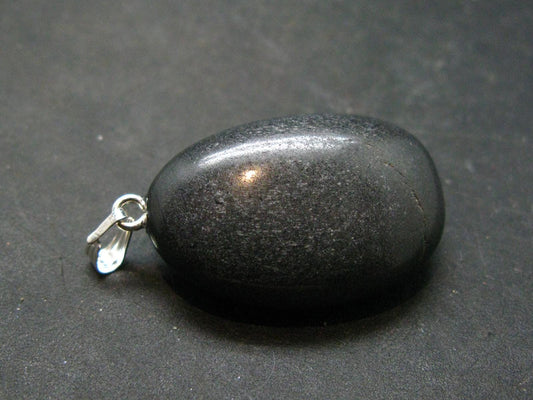 Rare ISUA Stone Silver Pendant From Greenland - 1.5" - 18.34 Grams