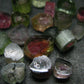 Lot of 25 Watermelon Tourmaline Crystal Slices From Brazil - 20 Carats