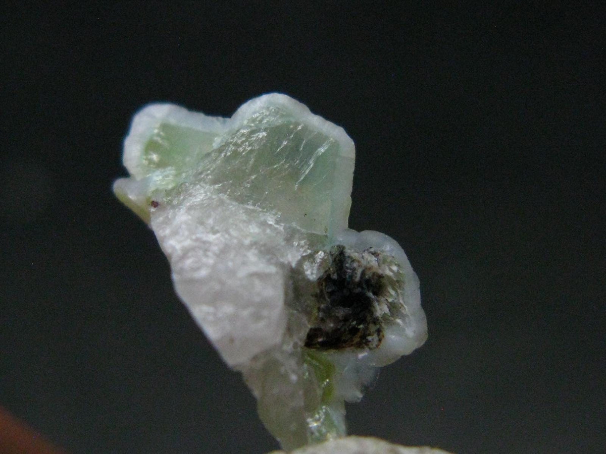 Rare Ajoite in Quartz Crystal from South Africa - 0.6" - 0.48 Grams
