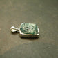 Grandidierite Silver Pendant From Madagascar - 0.7" - 1.37 Grams
