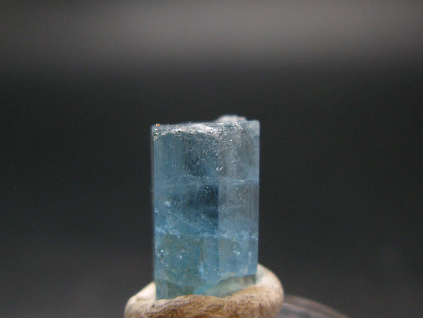 Gem Aquamarine Crystal Blue Beryl From Vietnam - 1.62 Grams - 0.6"