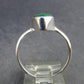 Tsavorite Gem Green Garnet Sterling Silver Ring from Tanzania - 3.60 Grams - Size 9