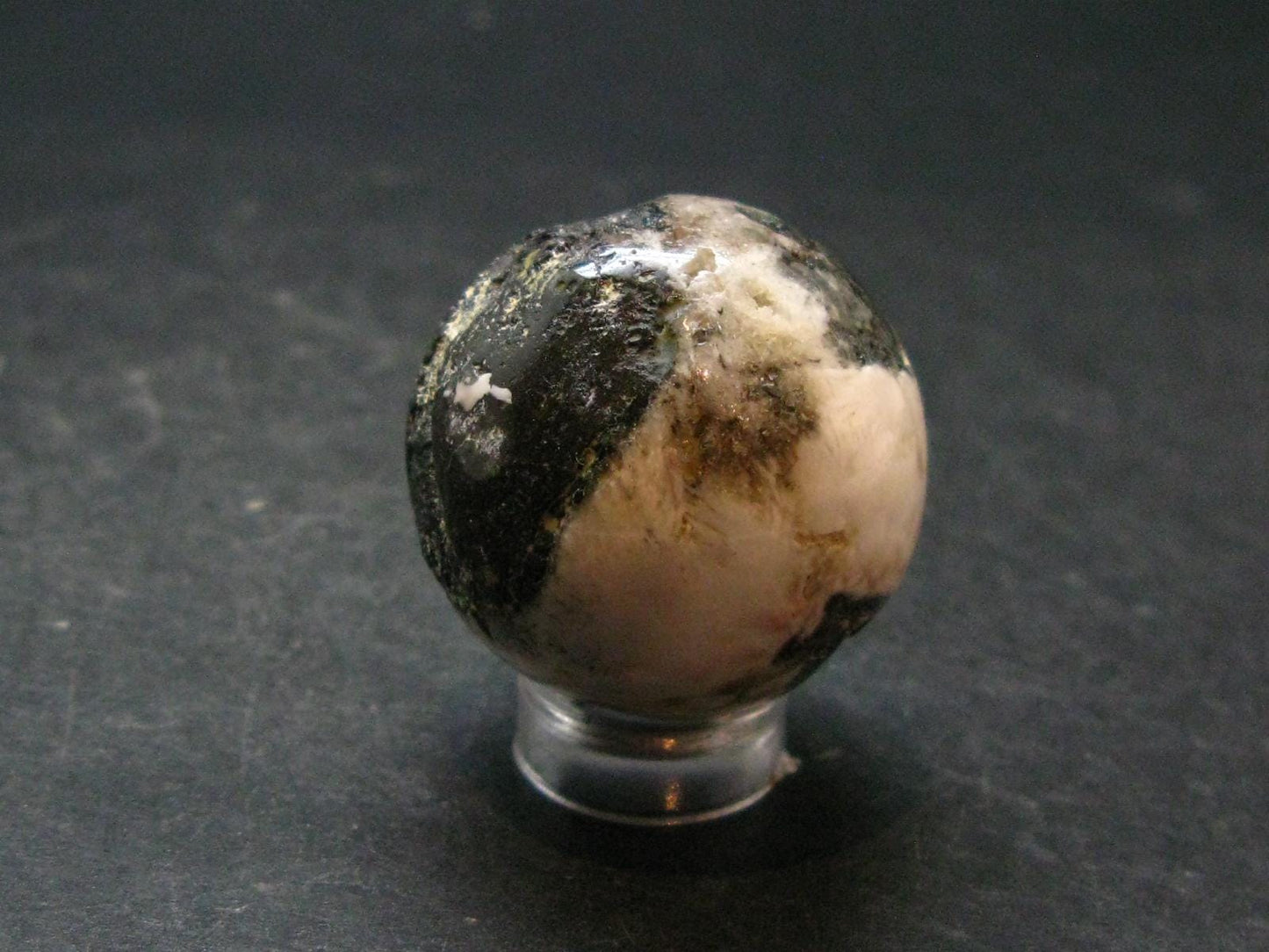 Natrolite Sphere Ball From Indonesia - 1.2" - 23.39 Grams