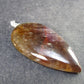 Cacoxenite Super 7 Silver Pendant From Brazil - 2.0" - 9.6 Grams