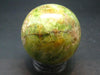 Rare Green Opal Sphere From Peru- 1.9" - 128.28 Grams