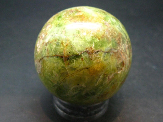 Rare Green Opal Sphere From Peru- 1.9" - 128.28 Grams
