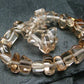 Brown Topaz Genuine Bracelet from Ukraine ~ 7 Inches ~ 12mm Tumbled Beads