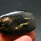Rare Nuumite Nuummite Tumbled Stone From Greenland - 27.59 Grams - 1.3"
