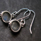 Natural Moonstone 925 Sterling Earrings - 1.0" - 3.04 Grams