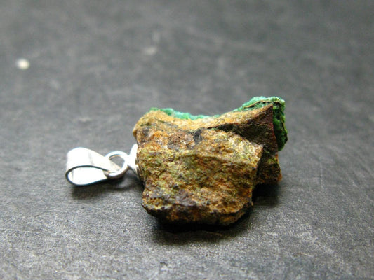 Nice Atacamite Pendant from Chile - 0.8" - 1.70 Grams