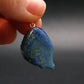 Shattuckite Silver Pendant from Namibia - 1.2" - 7.92 Grams