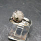 Phenakite Phenacite Sterling Silver Ring from Brazil - 2.00 Grams - Size 6
