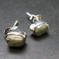 6.05 Carat Phenakite Phenacite Sterling Silver Stud Earrings from Brazil