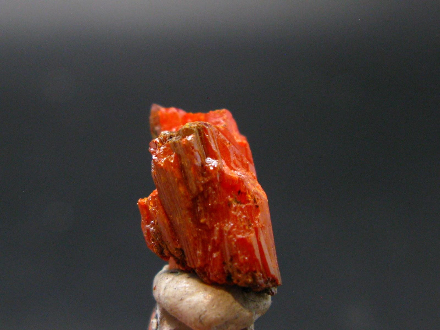 Large Orange Crocoite Crystal From Australia - 0.5" - 16.3 Carats