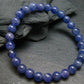 Tanzanite Genuine Bracelet ~ 7 Inches ~ 7mm Round Beads