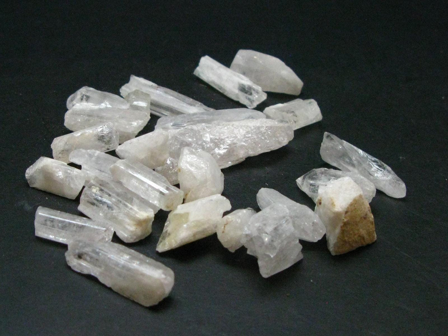 Nice Lot of 25 Danburite Crystals From Mexico - 222.35 Carats