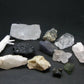Synergy 12 Set Phenakite Moldavite Natrolite Petalite Danburite Tektite Scolecite Herderite Tanzanite Brookite 71.31 Gr